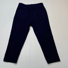 Load image into Gallery viewer, Girls Tiny Toon, navy stretchy pants / bottoms, elasticated, Inside leg: 29.5cm, GUC, size 2,  