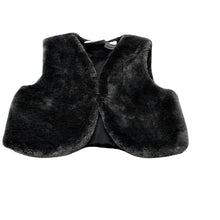 Load image into Gallery viewer, Girls Mango, grey faux fur vest, EUC, size 2,  