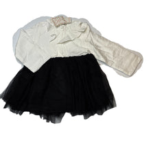 Load image into Gallery viewer, Girls XMM Kids, spliced black &amp; white dress, NEW, size 0-1, L: 39cm