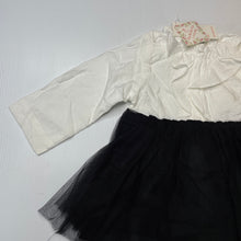 Load image into Gallery viewer, Girls XMM Kids, spliced black &amp; white dress, NEW, size 0-1, L: 39cm