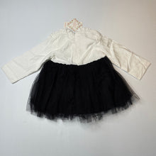 Load image into Gallery viewer, Girls XMM Kids, spliced black &amp; white dress, NEW, size 0-1, L: 39cm