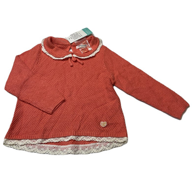 Girls Balalbala, soft feel lightweight knit top, NEW, size 2,  