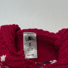 Load image into Gallery viewer, Girls H&amp;T, chunky knit poncho sweater, GUC, size 2,  