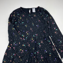 Load image into Gallery viewer, Girls Target, cotton long sleeve dress, pockets, EUC, size 7, L: 59cm