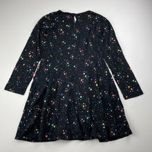 Load image into Gallery viewer, Girls Target, cotton long sleeve dress, pockets, EUC, size 7, L: 59cm