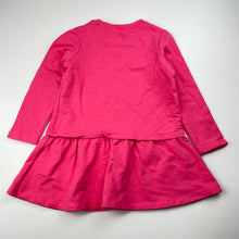 Load image into Gallery viewer, Girls Target, stretchy long sleeve casual dress, GUC, size 2, L: 43cm