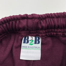Load image into Gallery viewer, Boys B2B, maroon track pants, elasticated, Inside leg: 48.5cm *long length*, NEW, size 3-5,  
