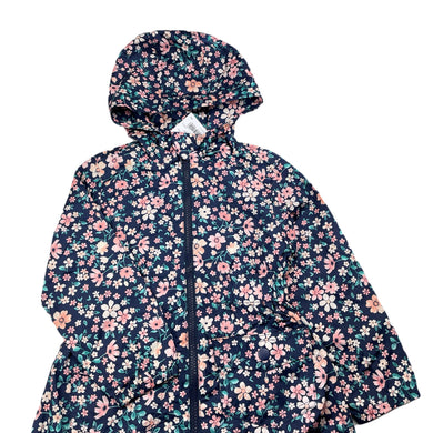 Girls H&T, navy floral spray jacket, NEW, size 3,  