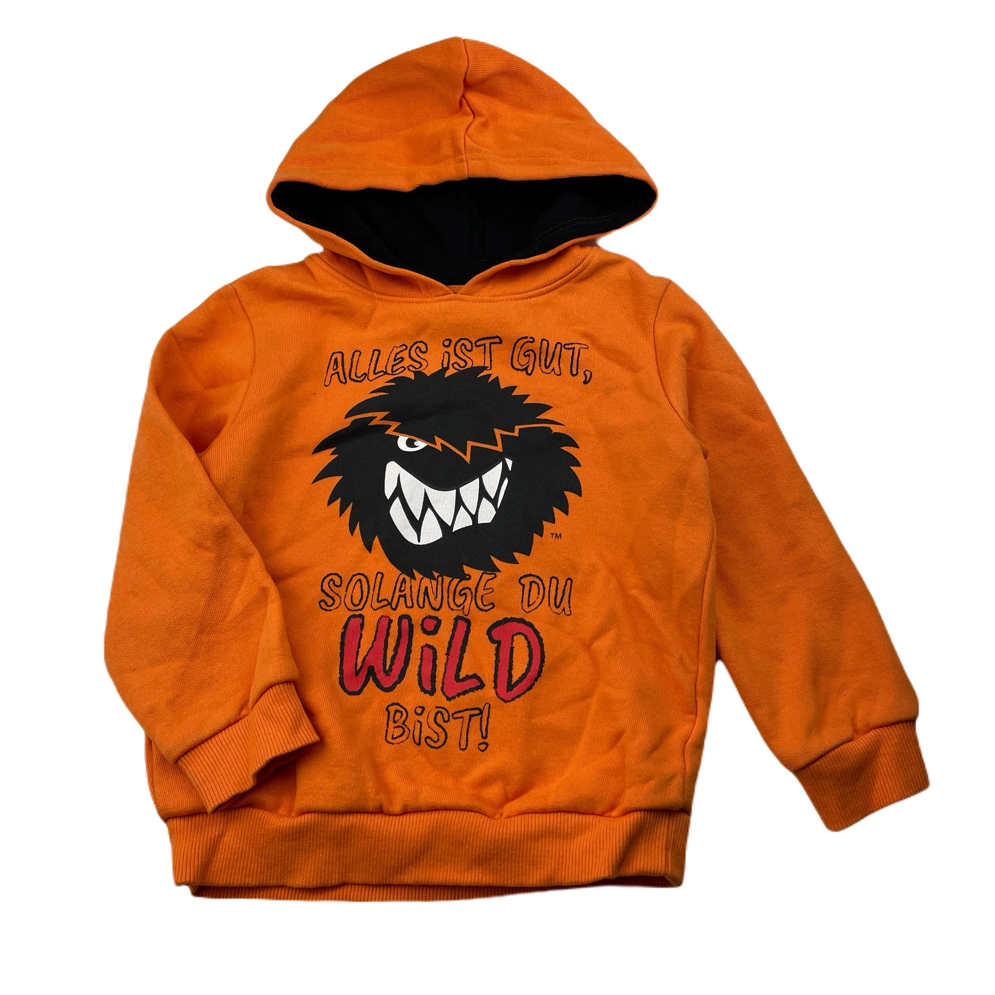 Wilde Kerle Langarmshirt "Alles Ist Gut" - Orange Fan-Shirt Mit Kult-Spruch