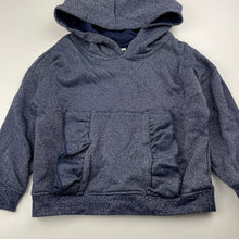 Load image into Gallery viewer, Girls Cotton On, fleece lined metallic lightweight hoodie sweater, EUC, size 4,  