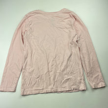 Load image into Gallery viewer, Girls Target, pink organic cotton long sleeve top, EUC, size 7,  
