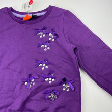 Load image into Gallery viewer, Girls Fun Spirit, fleece lined lightweight sweater / jumper, NEW, size 7,  