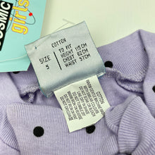 Load image into Gallery viewer, Girls COSMIC girls, purple cotton long sleeve top, NEW, size 5,  