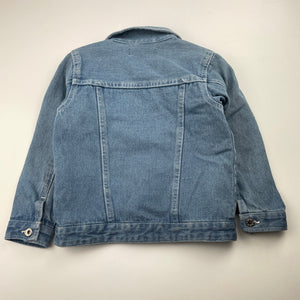 Girls Lily & Dan, blue denim jacket, GUC, size 3,  