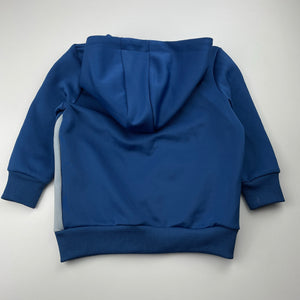 Boys B Collection, blue zip up track top, EUC, size 3,  