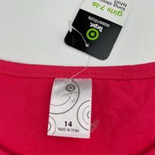 Load image into Gallery viewer, Girls Target, stretchy long sleeve top, NEW, size 14,  