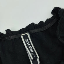 Load image into Gallery viewer, Girls Just Kids, black cotton summer top, GUC, size 12,  