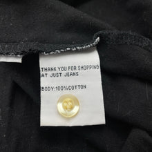 Load image into Gallery viewer, Girls Just Kids, black cotton summer top, GUC, size 12,  