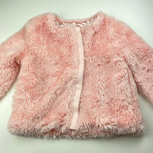 Load image into Gallery viewer, Girls Target, lined faux fur jacket, poppers, GUC, size 7,  
