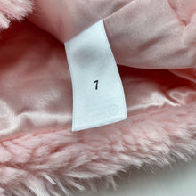 Load image into Gallery viewer, Girls Target, lined faux fur jacket, poppers, GUC, size 7,  