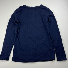 Load image into Gallery viewer, Girls Miss Understood, navy cotton long sleeve top, FUC, size 9,  