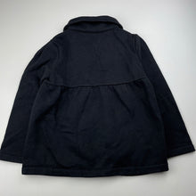 Load image into Gallery viewer, Girls H&amp;T, fleece lined lightweight jacket / coat, GUC, size 6,  