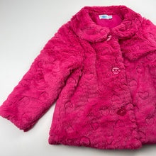 Load image into Gallery viewer, Girls Alco, lined faux fur jacket / coat, GUC, size 3,  