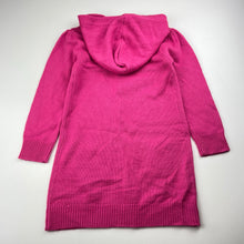 Load image into Gallery viewer, Girls H&amp;T, knitted hooded sweater dress, GUC, size 4, L: 55cm