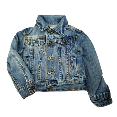 Boys Indie, blue denim jacket, GUC, size 3,  