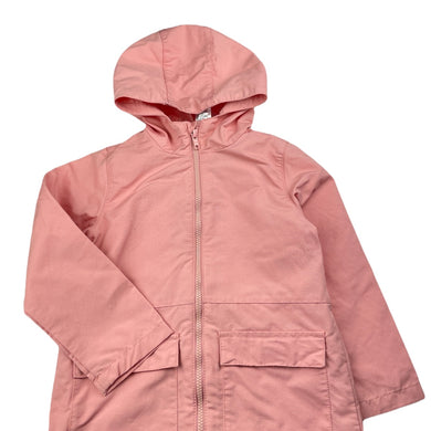 Girls H&T, lined lightweight jacket / coat, L: 48cm, EUC, size 6,  