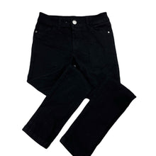 Load image into Gallery viewer, Girls Target, black stretch denim jeans, adjustable, Inside leg: 58.5cm, GUC, size 8,  