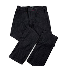 Load image into Gallery viewer, Girls Pumpkin Patch, black denim jeans, adjustable, Inside leg: 67cm, EUC, size 10,  
