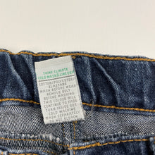 Load image into Gallery viewer, Girls Target, embroidered stretch denim jeans, adjustable, Inside leg: 49cm, FUC, size 6,  