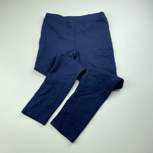 Load image into Gallery viewer, Girls Target, navy stretchy pants, elasticated, Inside leg: 45cm, EUC, size 5,  
