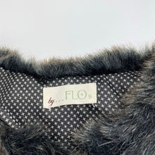 Load image into Gallery viewer, Girls byFLO, lined faux fur vest, belt loops, EUC, size 5,  