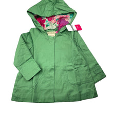 Load image into Gallery viewer, Girls Lily &amp; Dan, lightweight cotton jacket / coat, detachable hood, NEW, size 3,  