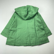 Load image into Gallery viewer, Girls Lily &amp; Dan, lightweight cotton jacket / coat, detachable hood, NEW, size 3,  