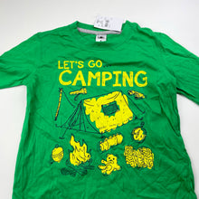 Load image into Gallery viewer, Boys H&amp;T, cotton long sleeve top, camping, NEW, size 4,  