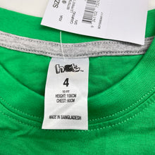 Load image into Gallery viewer, Boys H&amp;T, cotton long sleeve top, camping, NEW, size 4,  