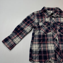 Load image into Gallery viewer, Boys H&amp;T, flannel cotton long sleeve shirt, EUC, size 2,  