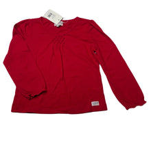 Load image into Gallery viewer, Girls KIDS avenue, red stretchy long sleeve top, NEW, size 7,  