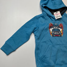 Load image into Gallery viewer, Boys H&amp;T, blue fleece lined hoodie sweater, NEW, size 3,  