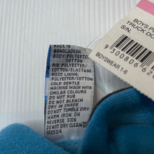 Load image into Gallery viewer, Boys H&amp;T, blue fleece lined hoodie sweater, NEW, size 3,  