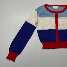 Load image into Gallery viewer, Girls Pumpkin Patch, lightweight knitted cotton cardigan, EUC, size 6,  