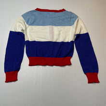 Load image into Gallery viewer, Girls Pumpkin Patch, lightweight knitted cotton cardigan, EUC, size 6,  