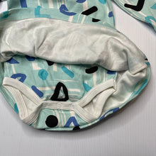 Load image into Gallery viewer, Girls Milk &amp; Masuki, organic cotton romper dress, light mark front skirt, FUC, size 00, L: 40cm