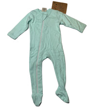 Load image into Gallery viewer, unisex Milk &amp; Masuki, organic cotton blend zip coverall / romper, NEW, size 00,  