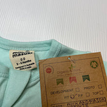 Load image into Gallery viewer, unisex Milk &amp; Masuki, organic cotton blend zip coverall / romper, NEW, size 00,  