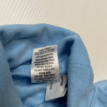 Load image into Gallery viewer, unisex Target, blue roll neck top / skivvy, GUC, size 6,  