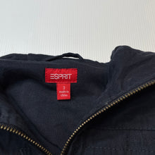 Load image into Gallery viewer, Boys Esprit, navy cotton lined jacket / coat, EUC, size 3,  
